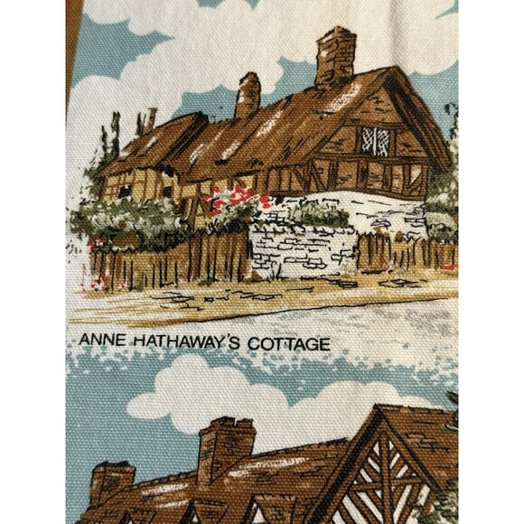 VTG STRATFORD UPON AVON UK SOUVENIR TEA TOWEL - Picture 4 of 11